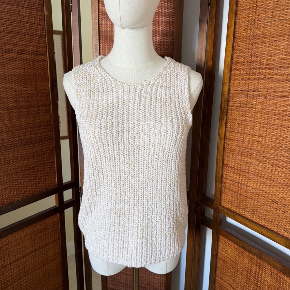 Marc O’Polo organic cotton Knit Sleeveless sweater vest size small